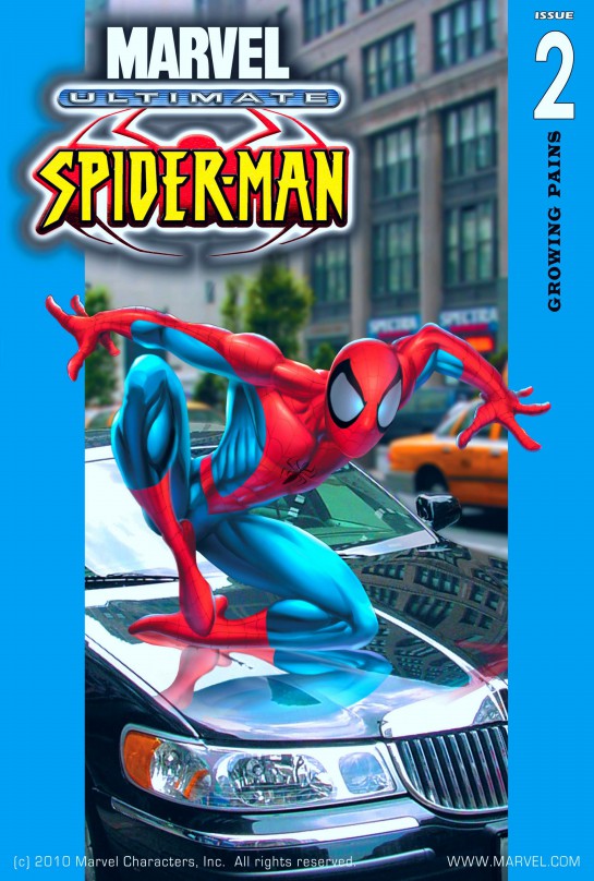  Ultimate Spiderman Issue 02 Cover Image