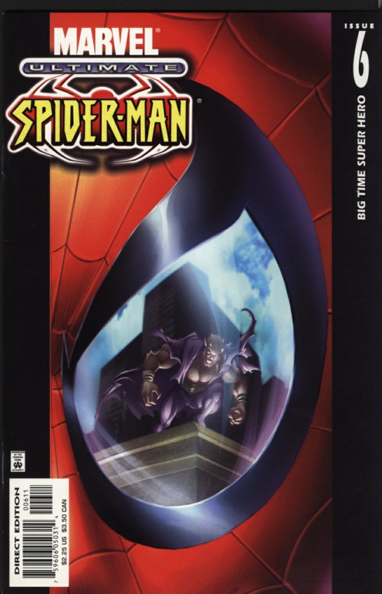  Ultimate Spiderman Issue 06 Cover Image